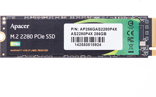 Apacer AS2280P4 SSD 256GB M.2 NVMe PCI Express 3.0 view 3