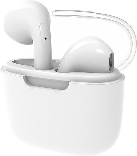 Pavareal Pa-v11 In-ear Bluetooth Handsfree Earphones with Charging Case White