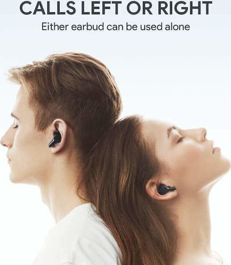 Aukey EP-T25 In-ear Bluetooth Handsfree Earphones with Sweat Resistance and Charging Case Black view 5