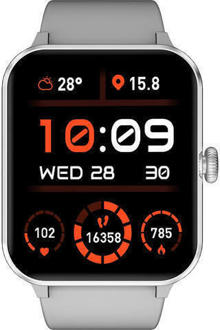 BlackView R50 45mm Smartwatch with Heart Rate Monitor (Gray) view 3