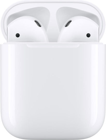 Apple AirPods (2nd generation) Earbud Bluetooth Handsfree Earphones with Charging Case White view 3