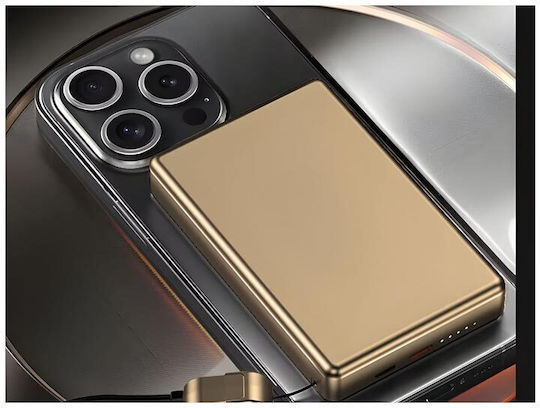 AT0639Z Power Bank 10000mAh 20W Power Delivery Gold view 4
