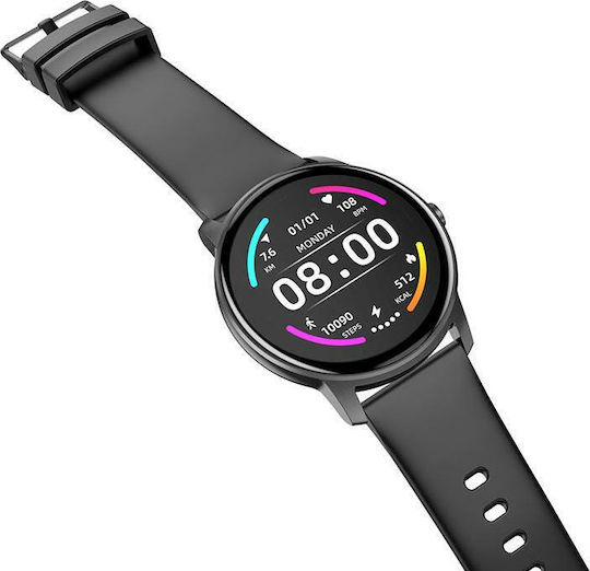 Hoco Y4 Smartwatch with Heart Rate Monitor (Black) view 3