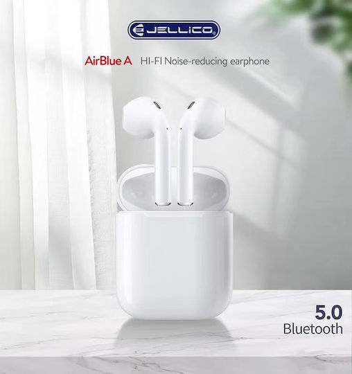 Jellico Airblue A Earbud Bluetooth Handsfree Earphones with Charging Case view 2
