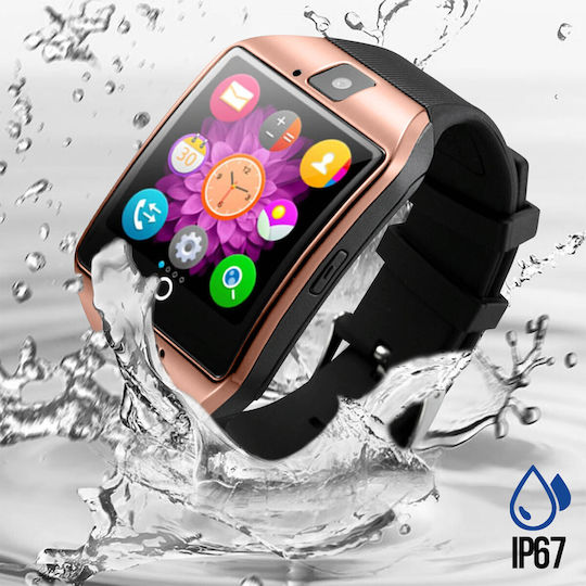 Avizar Watch 3B with Heart Rate Monitor (Gold) view 4