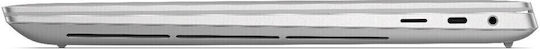 Dell XPS 16 9640 16.3" OLED UHD (Ultra 9-185H/64GB/2TB SSD/W11 Pro) Platinum Silver (US Keyboard) view 5
