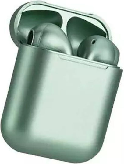 Earbud Bluetooth Handsfree Earphones with Charging Case Green view 6