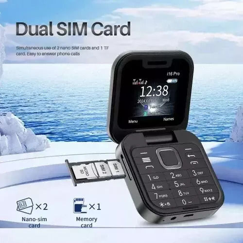 Andowl P9 Pro Dual SIM Mobile with Buttons Black view 5