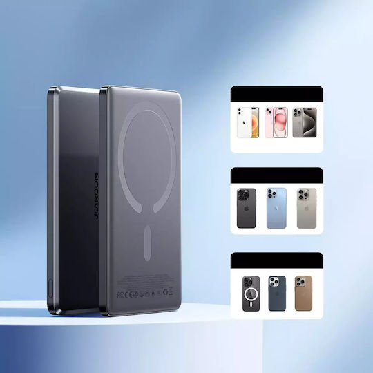 Joyroom JR-PBM08 Power Bank 5000mAh 20W with USB-C Power Delivery Port Gray view 7
