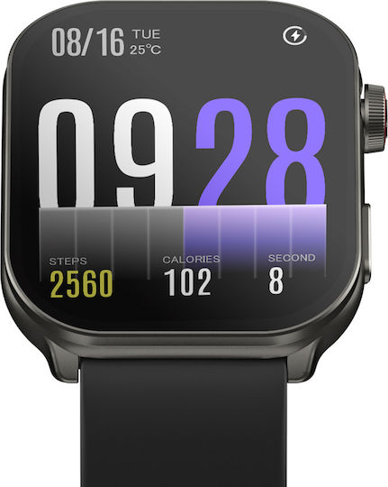 Kieslect Balancs Smartwatch with Heart Rate Monitor (Black) view 2