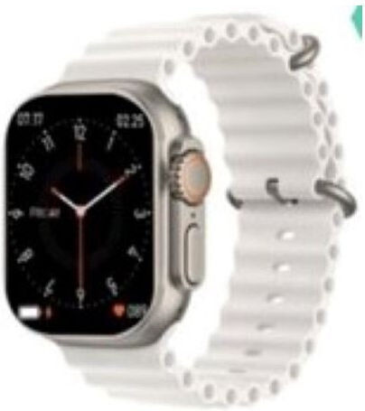 Z55 Ultra Smartwatch with Heart Rate Monitor (White) view 2