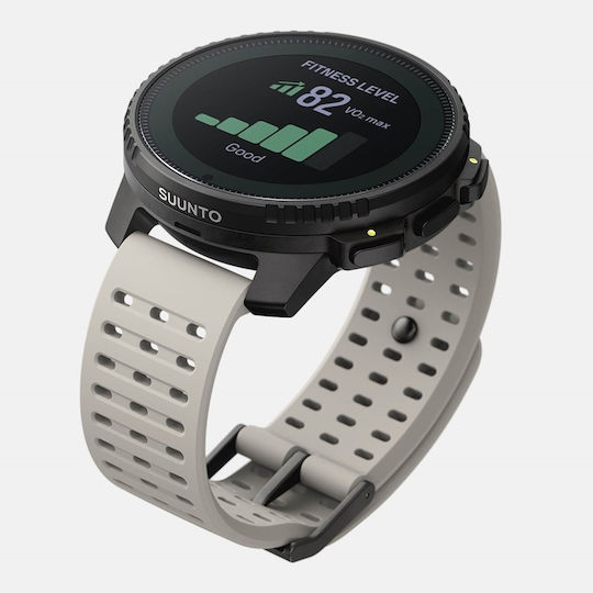 Suunto Vertical Solar Stainless Steel 49mm Waterproof Smartwatch with Heart Rate Monitor (Sand) view 9