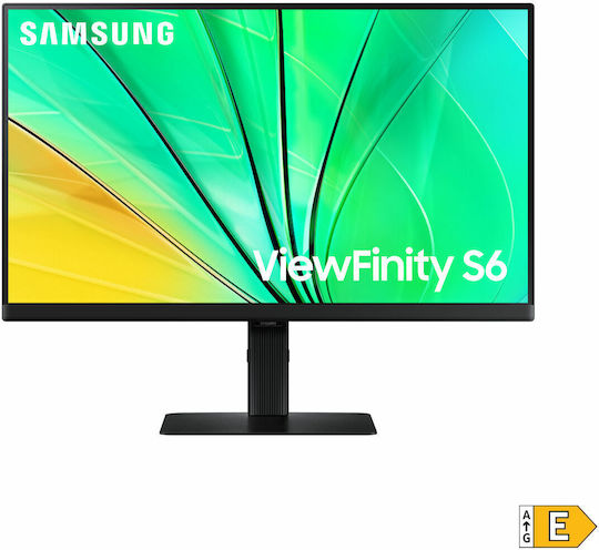 Samsung ViewFinity S6 IPS HDR Monitor 24" QHD 2560x1440 with Response Time 5ms GTG