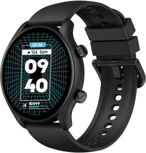 Zeblaze Btalk 3 Plus Smartwatch with Heart Rate Monitor (Black) view 3