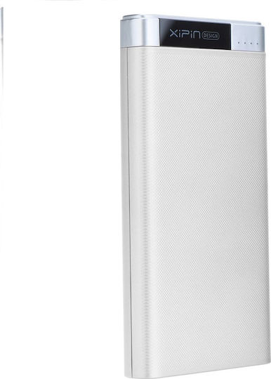 Xipin T20 Power Bank 10000mAh with 2 USB-A Ports White