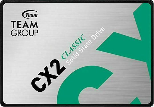 TeamGroup CX2 SSD 256GB Type 2.5'' with SATA III Connection T253X6256G0C101 view 1