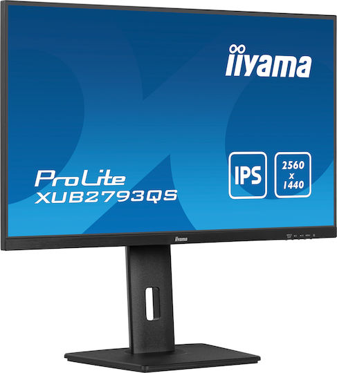 Iiyama ProLite XUB2793QS-B7 IPS Monitor 27" QHD 2560x1440 vue 2