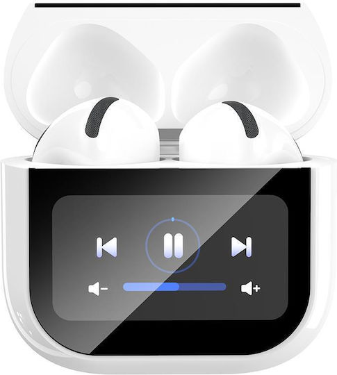 XO X42 PRO Earbud Bluetooth Handsfree Earphones with Charging Case White view 1