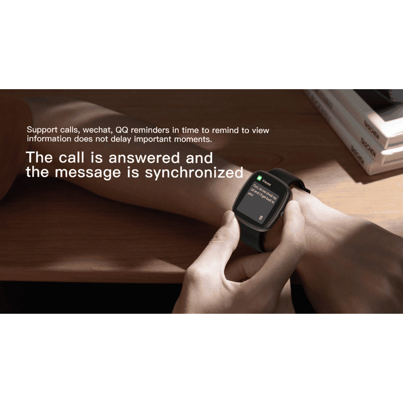 Blue Eagle W1 Smartwatch Black view 4