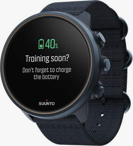 Suunto 9 Baro Titanium 50mm Waterproof Smartwatch with Heart Rate Monitor (Granite Blue Titanium) view 2