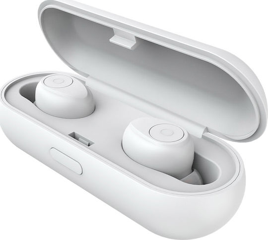 Celebrat TWS-W5 In-ear Bluetooth Handsfree Earphones with Charging Case White view 1