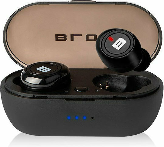 Blow BTE100 In-ear Bluetooth Handsfree Earphones with Charging Case Black view 1