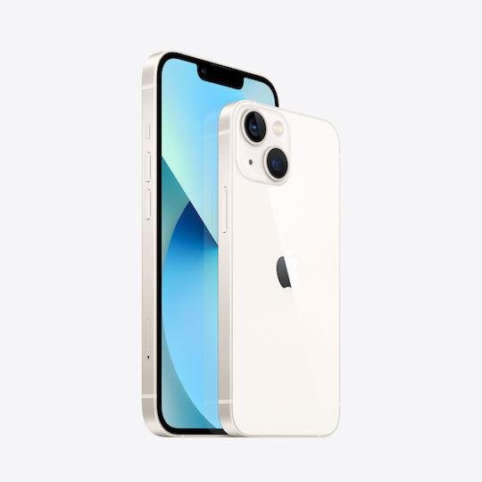 Apple iPhone 13 (4GB/256GB) Starlight view 3