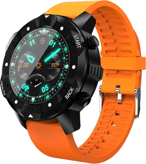 Smartwatch (Orange) view 1