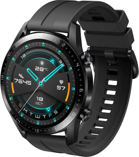 T3 Pro Hiwatch with Heart Rate Monitor (Black) vue 4