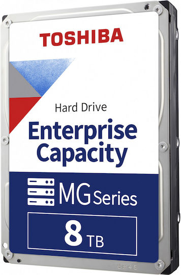 Toshiba MG08A 8TB HDD Hard Drive 3.5" SATA III 7200rpm with 256MB Cache for Server MG08ADA800E vue 4