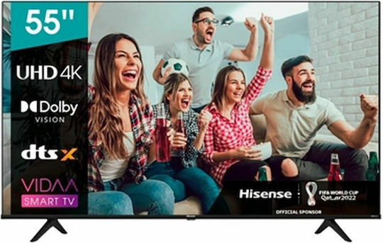 Hisense Smart Television 55" 4K UHD LED 55A6BG HDR (2021) view 1