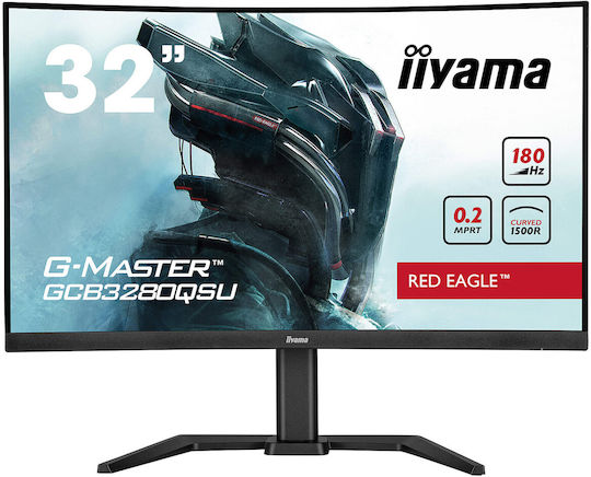 Iiyama G-Master GCB3280QSU-B2 VA Curved Gaming Monitor 31.5" QHD 2560x1440 165Hz