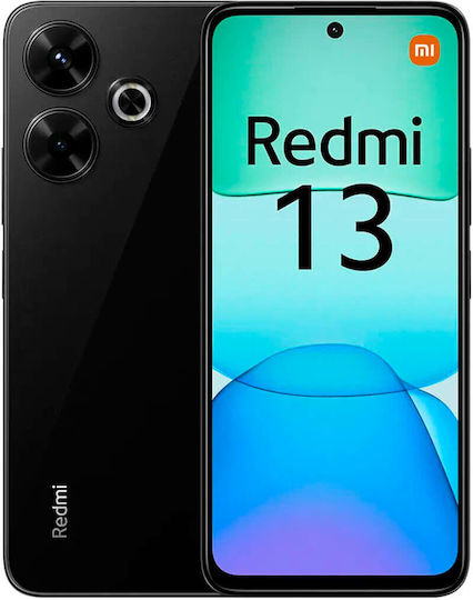 Xiaomi Redmi 13 Dual SIM (8GB/128GB) Midnight Black view 1