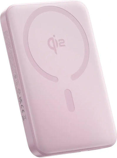 Baseus Enerfill FM12 QI2 MagSafe Power Bank 10000mAh 22.5W with USB-C Port Pink