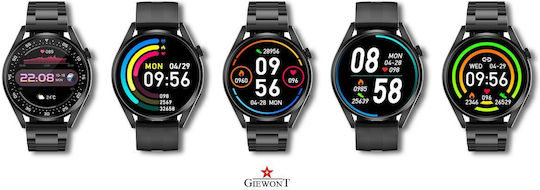 Giewont 450-1 Smartwatch with Heart Rate Monitor (Black) view 4