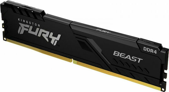 Kingston Fury Beast DDR4 128GB RAM with 4x32GB Modules and Speed 3600 for Desktop KF436C18BBK4/128 view 4