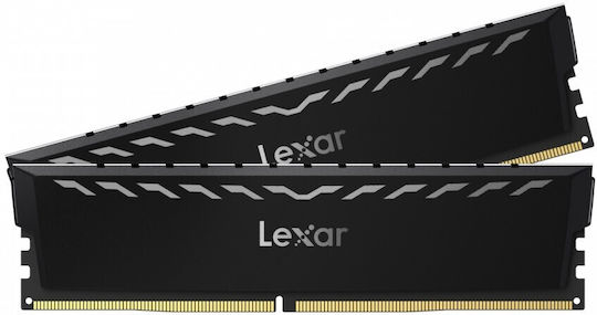 Lexar THOR 16GB DDR4 RAM with 2 Modules (2x8GB) and 3600 Speed for Desktop (LD4U08G36C18LG-RGD)