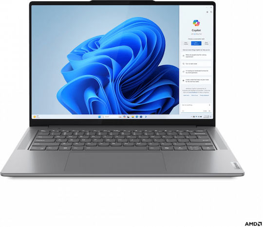 Lenovo Yoga Pro 7 14AHP9 14.5" IPS 120Hz (Ryzen 7-8845HS/16GB/1TB SSD/GeForce RTX 3050/No OS) Luna Grey (US Keyboard)