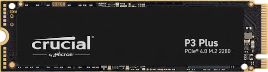 Crucial P3 SSD 1TB M.2 Type with PCI Express 4.0 Connection CT1000P3PSSD8