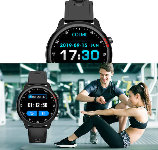 Colmi Sky 4 Smartwatch with Heart Rate Monitor (Black) view 8