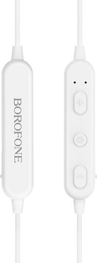 Borofone BE32 In-ear Bluetooth Handsfree Earphones White view 2