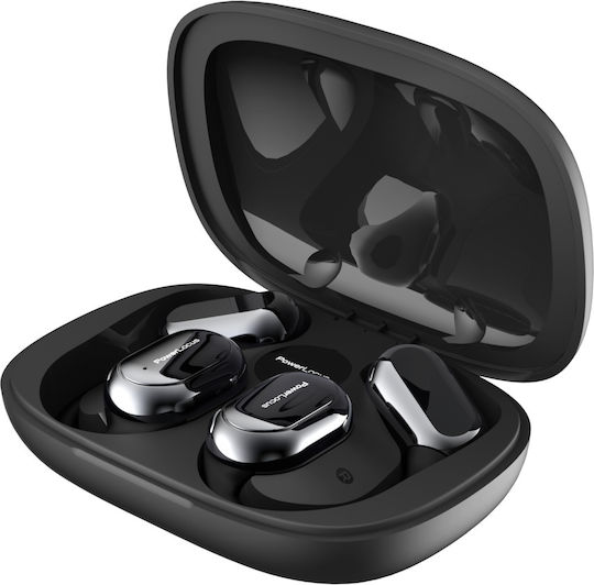 PowerLocus Free X In-ear Bluetooth Handsfree Earphones with Sweat Resistance and Charging Case Black view 4