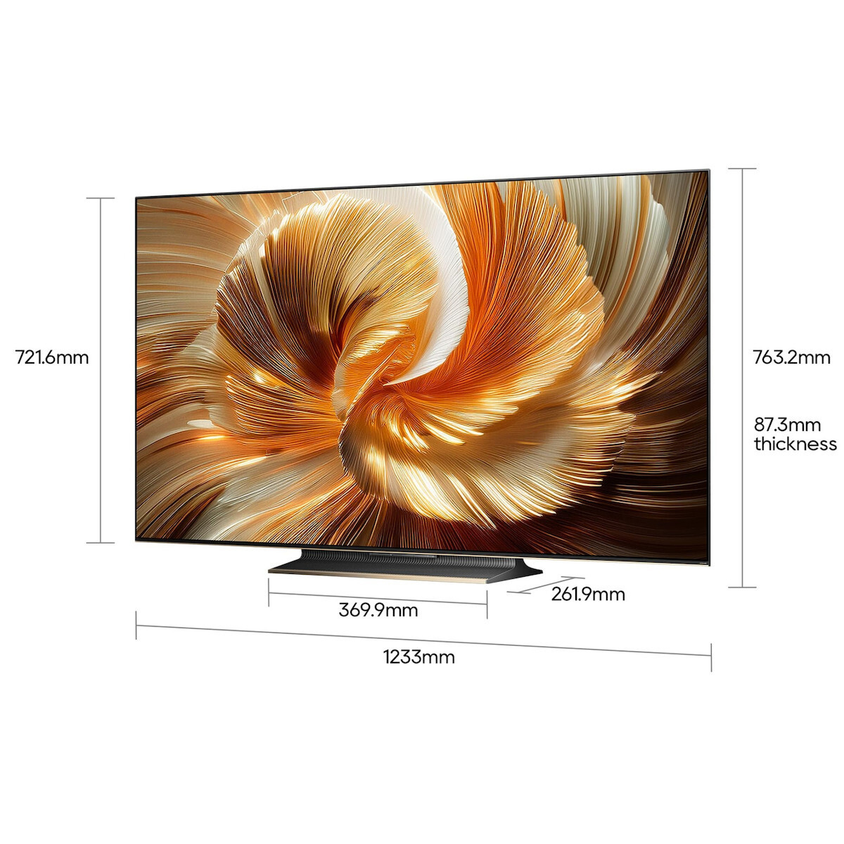 Dreame Smart TV 55 Inch 4K Ultra HD Mini LED Aura Mini HDR 2024 55S100 view 2