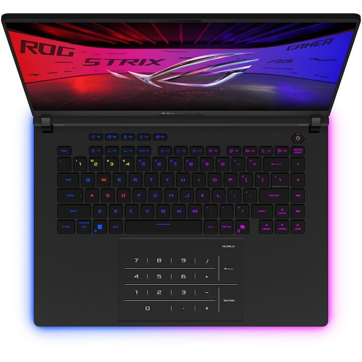 Asus ROG Strix SCAR 16 G635LW 16" QHD+ 240Hz (Ultra 9-275HX/64GB/2TB SSD + 2TB SSD/GeForce RTX 5080/W11 Pro) (International English Keyboard) Ansicht 5