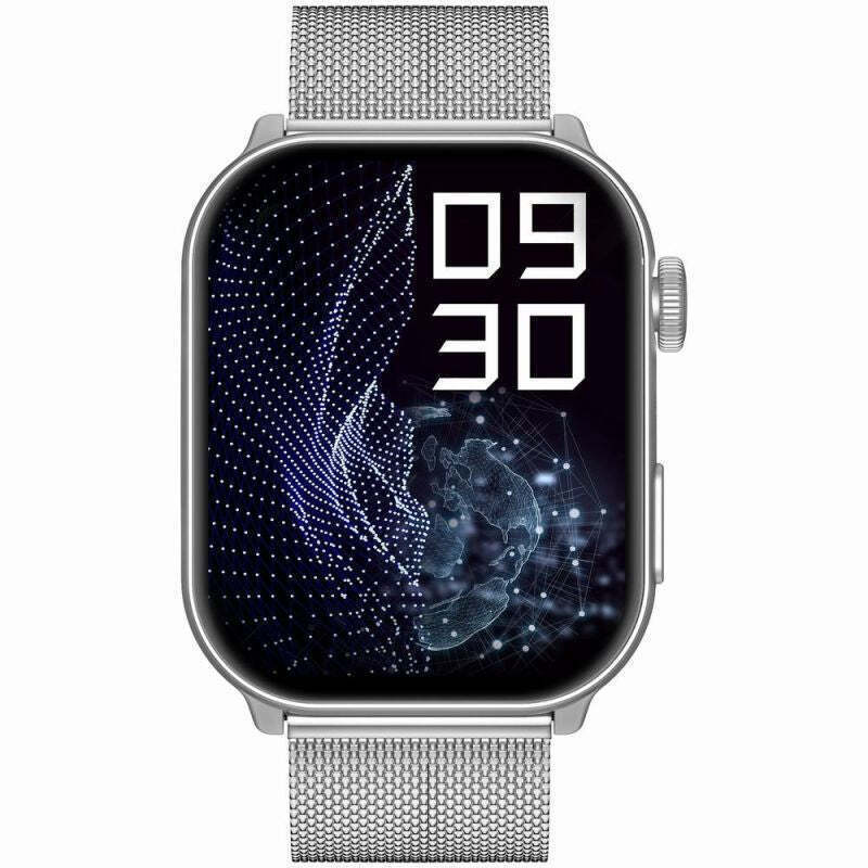 Women's Smartwatch Gravity Gt28-9 Strap + Bracelet Black Silver görünüm 5