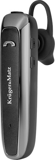 Kruger & Matz Traveler K14 In-ear Bluetooth Handsfree Earphones Black view 2