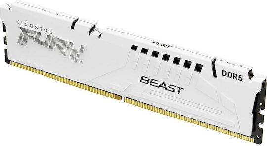 Kingston Fury Beast DDR5 128GB RAM with 4x32GB Modules and Speed 5600 for Desktop KF556C40BWK4-128