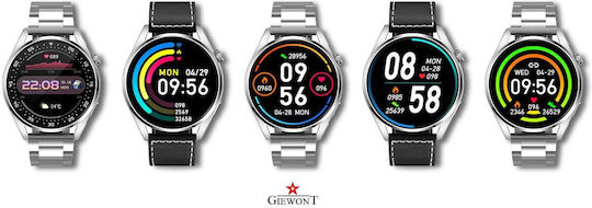 Giewont 450-5 Smartwatch with Heart Rate Monitor (Silver) Ansicht 5