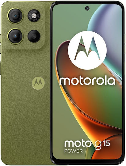 Motorola Moto G15 Power Dual SIM (8GB/256GB) Iguana Green view 4