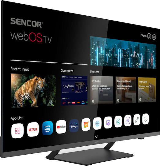 Sencor Smart Television 43" 4K UHD LED SLE 43US850TCSB HDR (2023) view 2
